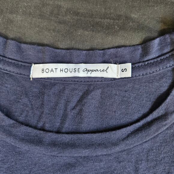 Boat House Apparel Lake Day in The USA T Shirt Size S NWT Blue and Red - Picture 4 of 7